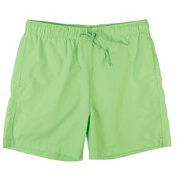 Mens Solid Neon Swim Shorts