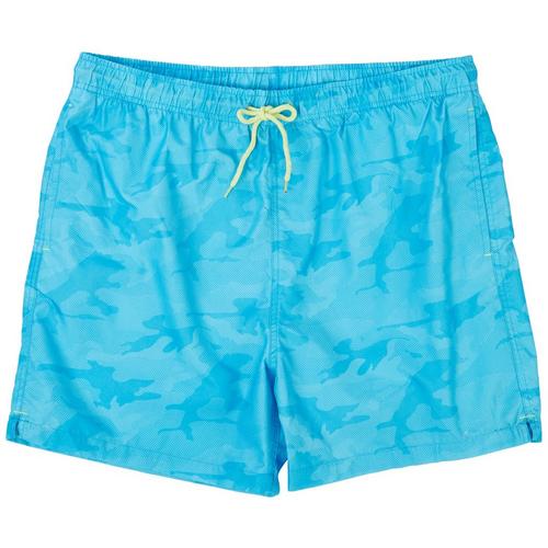 Laguna Mens Camo Print Swim Shorts