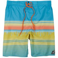 Laguna Mens 8.5in Ocean Sunset Swim Shorts