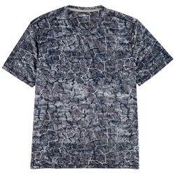 Reel Legends Mens Reel-Tec Grey Crackle Short Sleeve T-Shirt