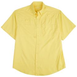 Mens Saltwater II Solid Short Sleeve Shirt