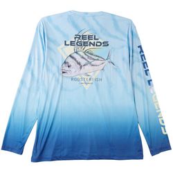 Reel Legends Mens Reel-Tec Roosterfish Long Sleeve T-Shirt