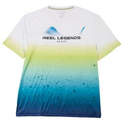 Reel Legends Mens Reel-Tec Mahi Ombre T-Shirt