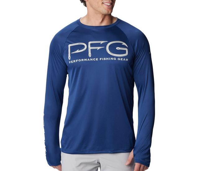 Columbia PFG Terminal Tackle Vent Performance Long Sleeve T-Shirt - L