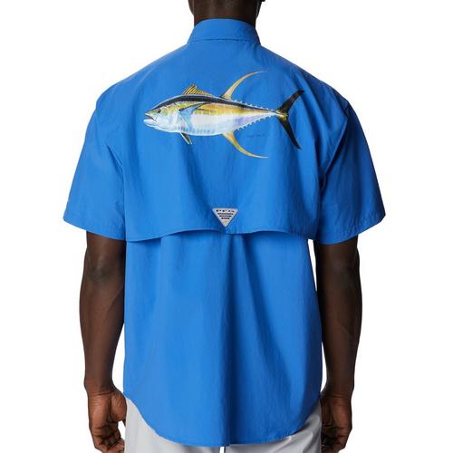 Mens PFG Bahama Icon Yellowfin Tuna Short Sleeve