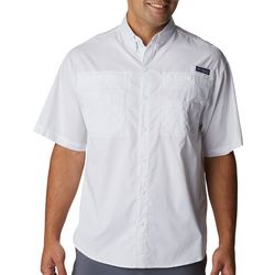 Columbia Mens PFG Super Tamiami Lined Short Sleeve Shirt
