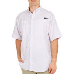 Mens Checkered Tamiami II Short Sleeve Shirt