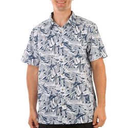 PFG Columbia Mens Super Slack Tropical Print Shirt