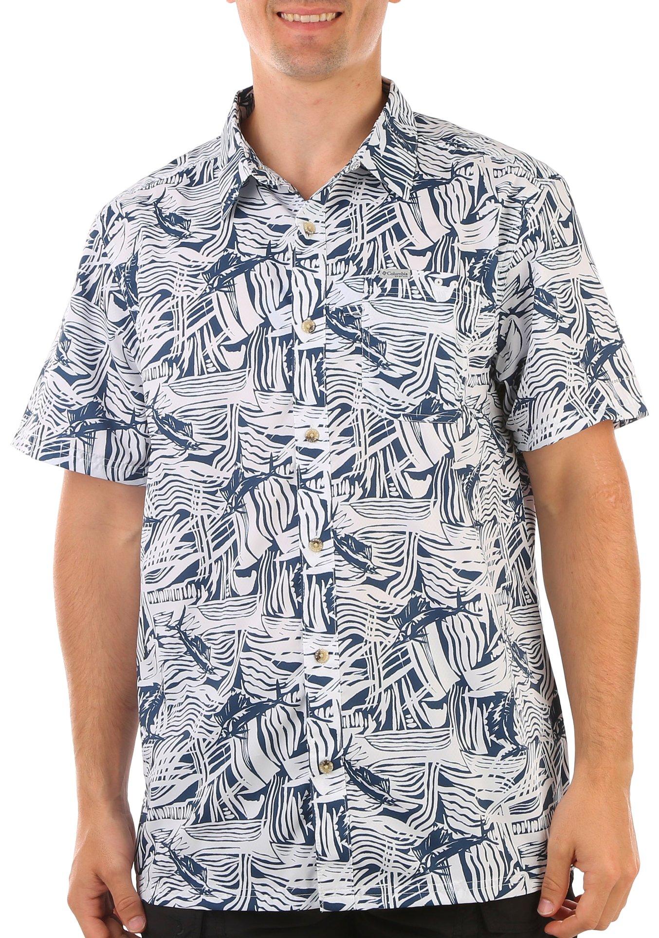 Men's Collegiate PFG Slack Tide™ Camp Shirt - Florida, Columbia Sportswear