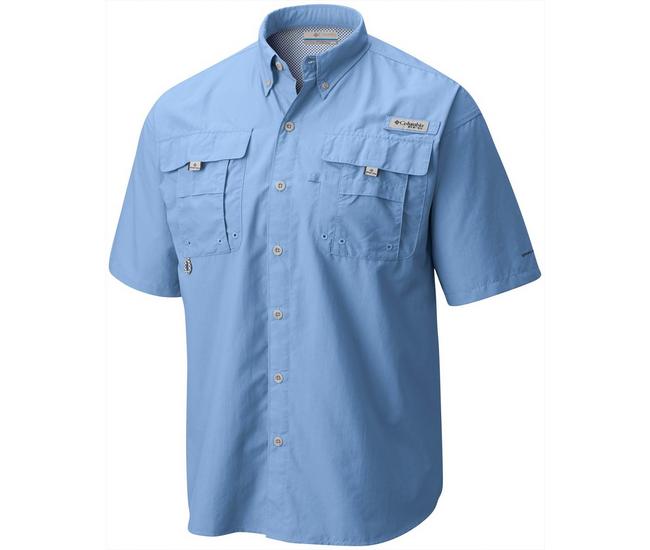 Columbia Men's Bahama II UPF 30 Short Sleeve PFG Fishing Shirt