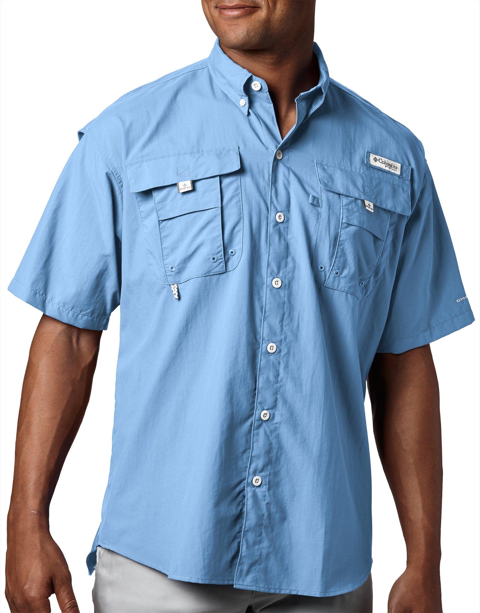  Columbia Sportswear Men's Big and Tall Tamiami II Short Sleeve  Shirt, Bounty Blue, 2X : Clothing, Shoes & Jewelry