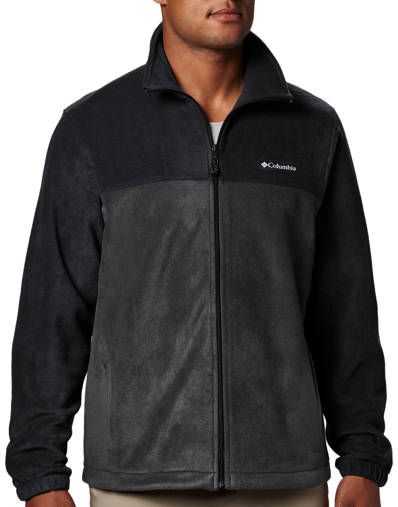 Mens Steens Mountain Colorblock Fleece Jacket