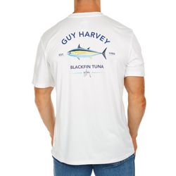 Guy Harvey Mens Blackfin Tuna Performance Short Sleeve Top