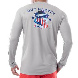 Mens Americana Long Sleeve PerformanceT-Shirt