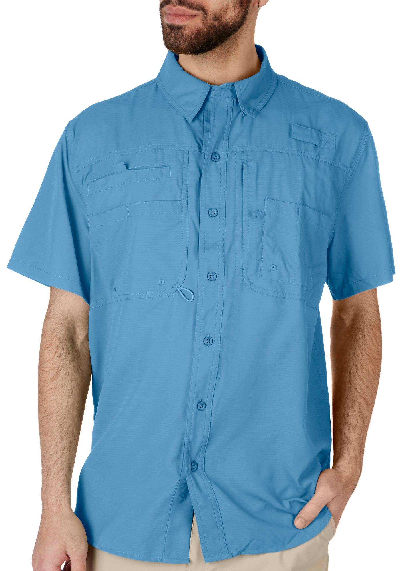 Reel Legends Mens Solid Saltwater II Short Sleeve Shirt | Bealls