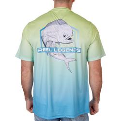 Mens  Lea Szymanski Mahi Fish Graphic T-Shirt
