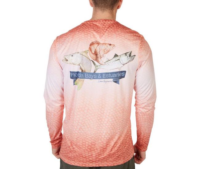 HOOK & TACKLE Men's Marlin Chase UV Fishing Shirt