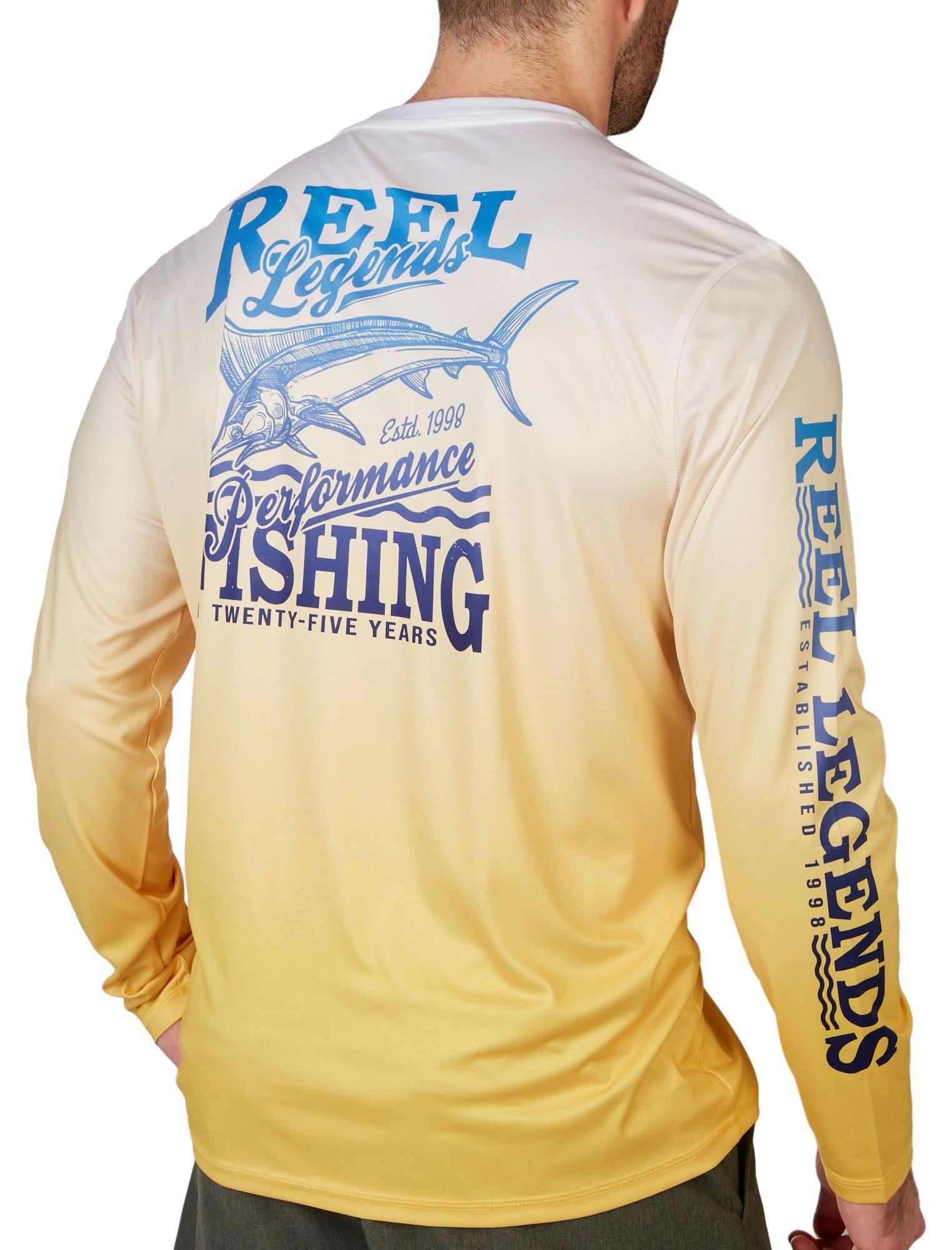 reel legends long sleeve fishing shirts