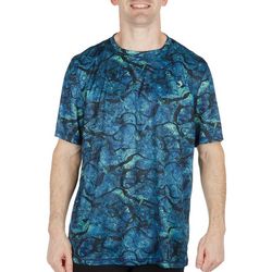Reel Legends Mens Reel-Tec Everglades Print T-Shirt