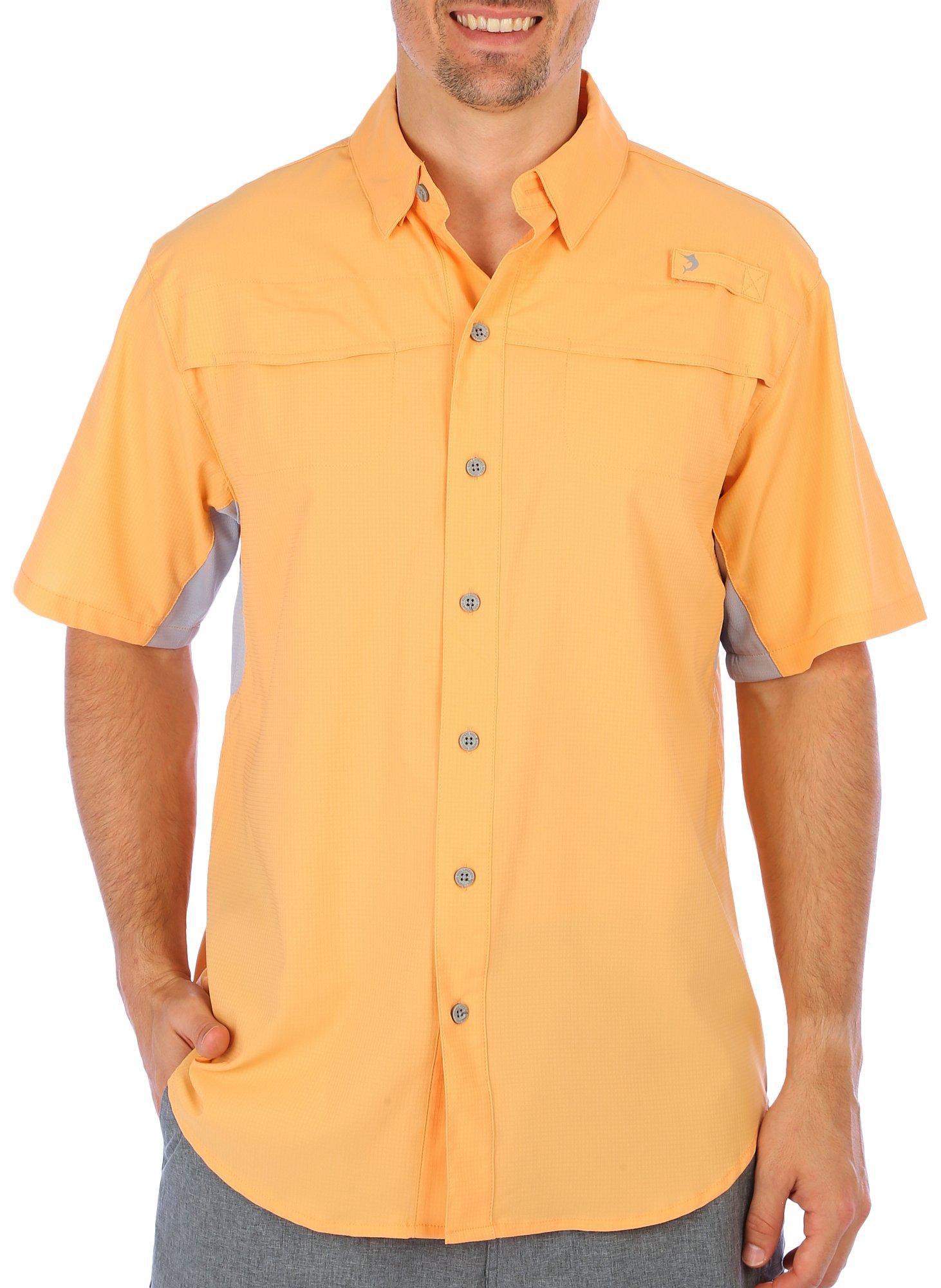 Mens Solid Mariner II Short Sleeve Shirt