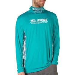 Reel Legends Mens Fishing Nets Reel-Tec Gaitor Shirt