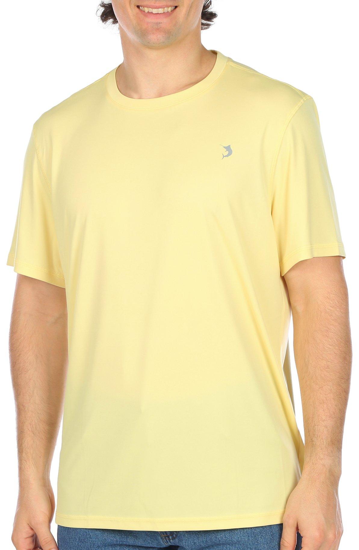 Mens UPF 50+ Solid Reel-Tec Short Sleeve Shirt