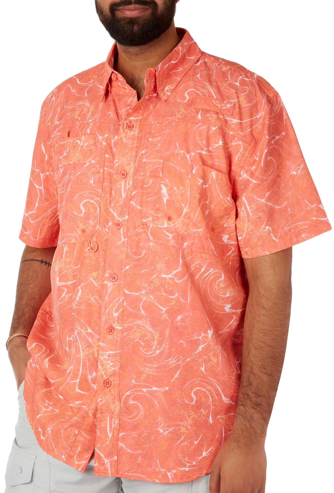Orange Moisture Wicking Shirt