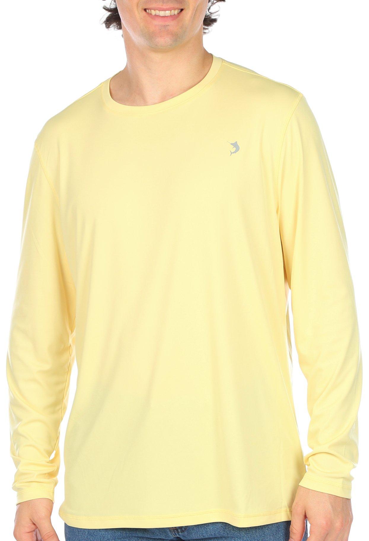 Reel Legends Mens UPF 50+ Solid Reel-Tec Long Sleeve Shirt