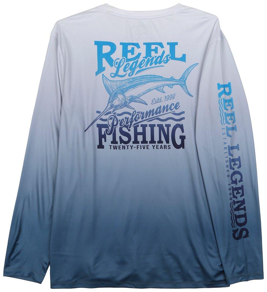 New Reel Legends Fishing Shirts Quick Dry UPF 30 for Sale in