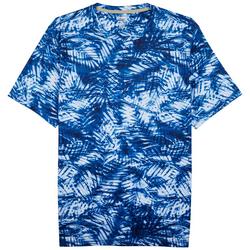 Mens Reel-Tec Aqua Palms Print T-Shirt