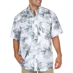 Reel Legends Mens Palm Print Saltwater II Shirt