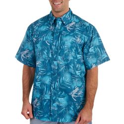Reel Legends Mens Palm Saltwater II Short Sleeve Shirt