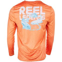 Reel Legends Mens Reel-Tec Long Sleeve T-Shirt