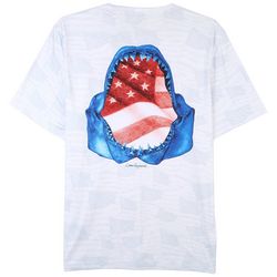 Reel Legends Mens Reel-Tec Americana Graphic T-Shirt