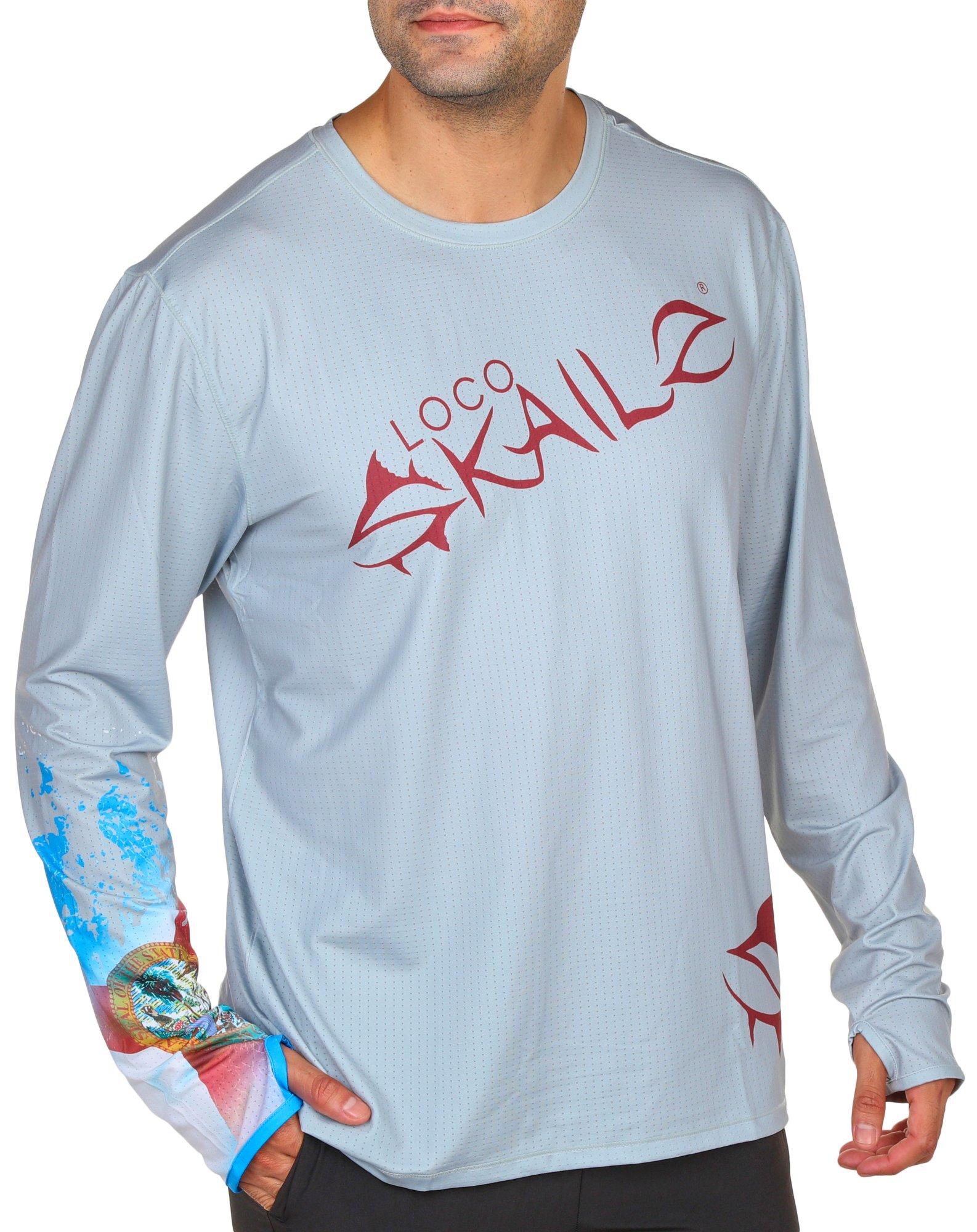 Mens Florida Seal Performance Long Sleeve Top