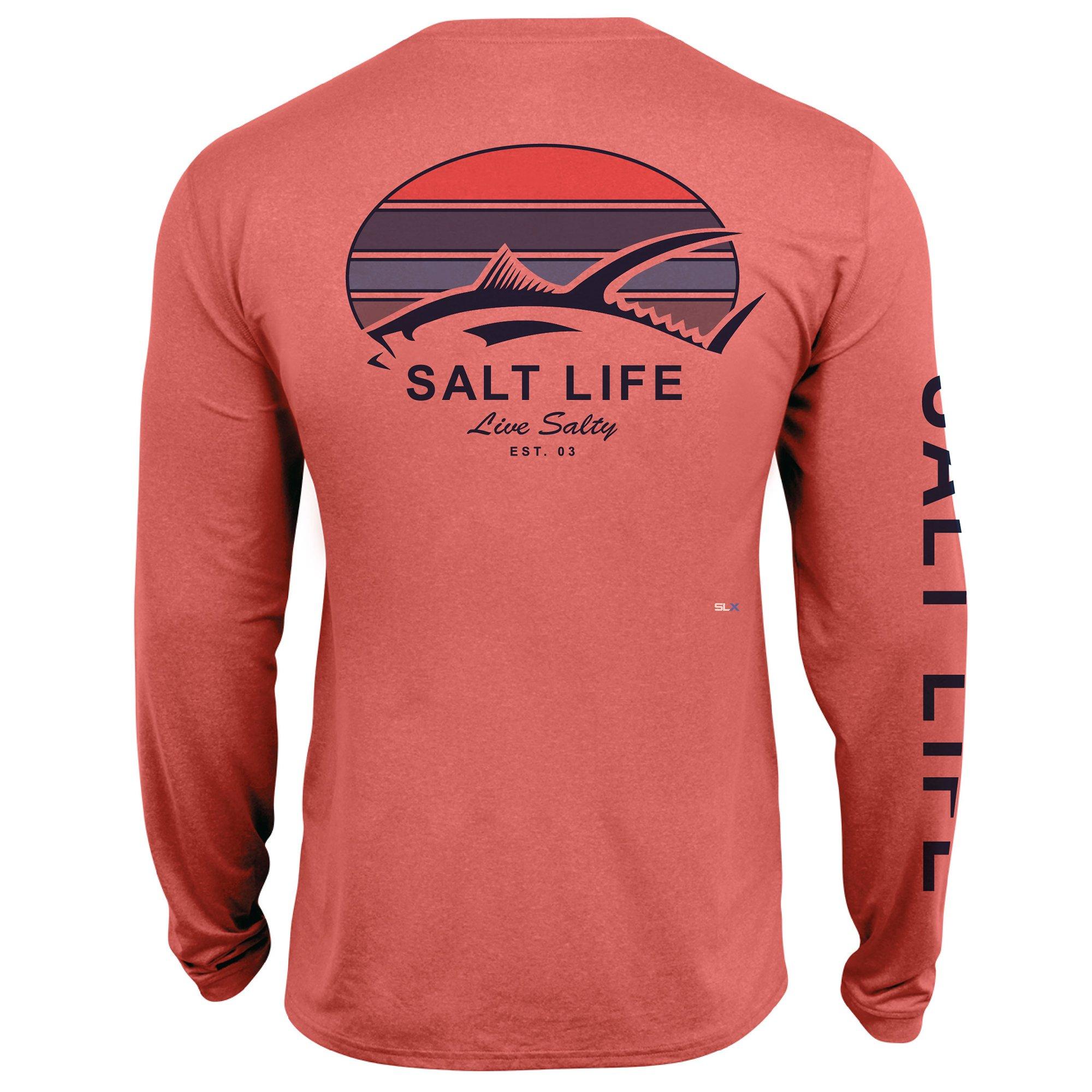 Salt Life Mens Tuna Tribe Performance Long Sleeve Shirt