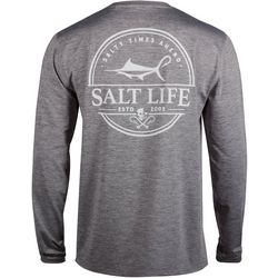 Salt Life Mens SLX Salty Times Long Sleeve Fishing T-Shirt