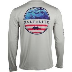 Salt Life Mens SLX RESPECT Long Sleeve T-Shirt
