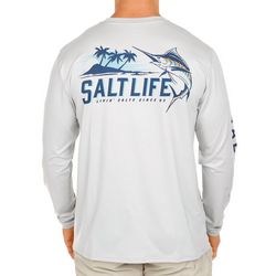 Salt Life Mens Marlin Performance Long Sleeve Shirt