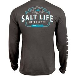 Salt Life Mens Living Pocket Long Sleeve T-Shirt
