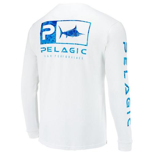 PELAGIC Mens Aquatek Icon Logo Shirt