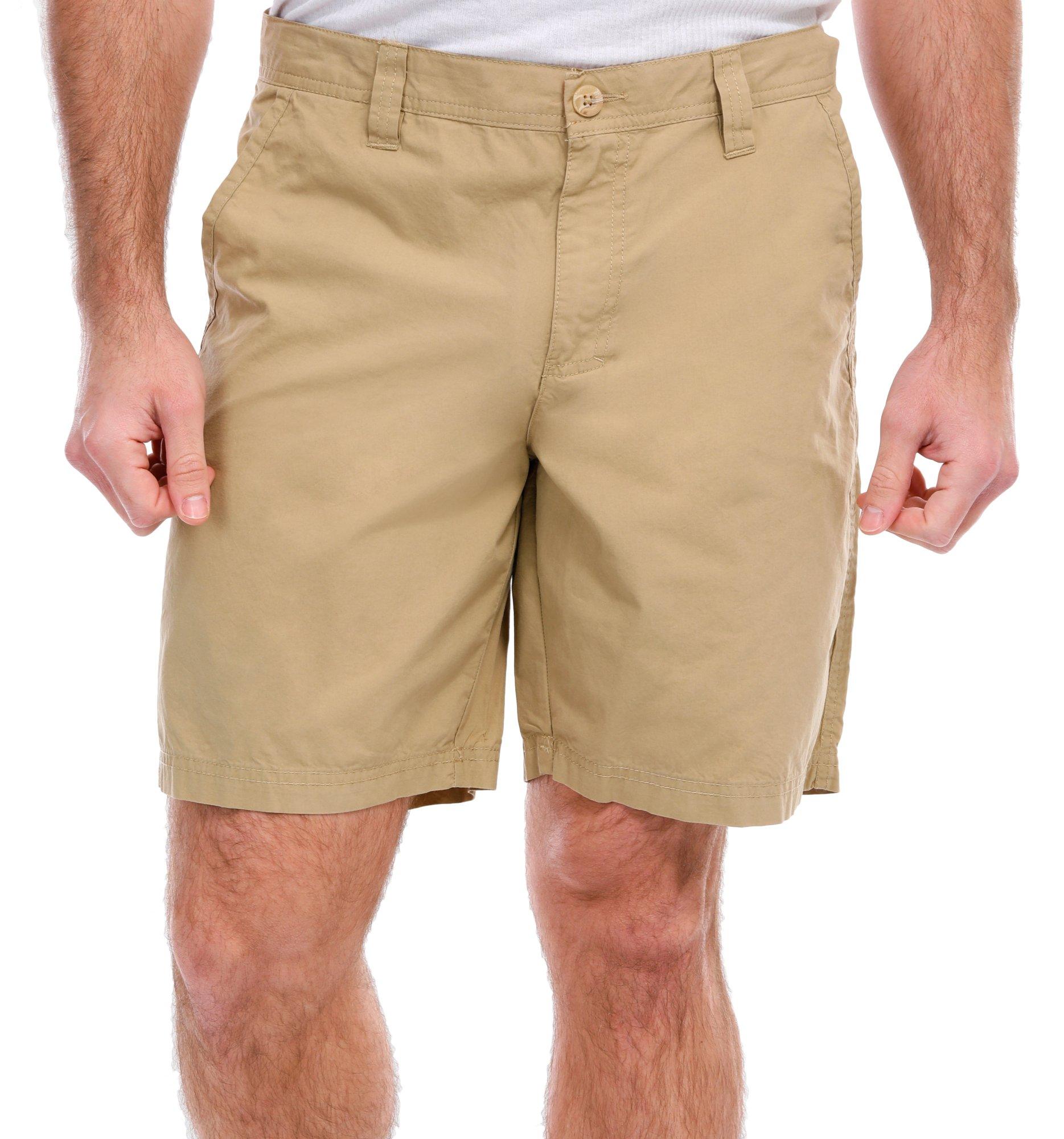 columbia mens khaki shorts