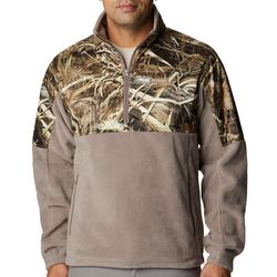 Columbia Men's Camo PHG Fleece Quarter-zip Jacket