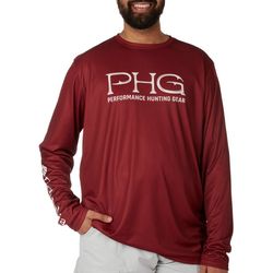 Columbia Mens PHG Terminal Antler Logo Long Sleeve Shirt