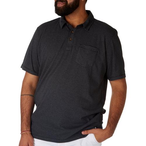 Prana Mens Stripe Short Sleeve Polo Shirts