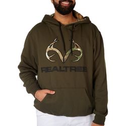 Realtree Mens Fleece Hooded Long Sleeve Sweatshirt