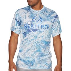 Realtree Fishing Mens Short Sleeve Performance Shirt