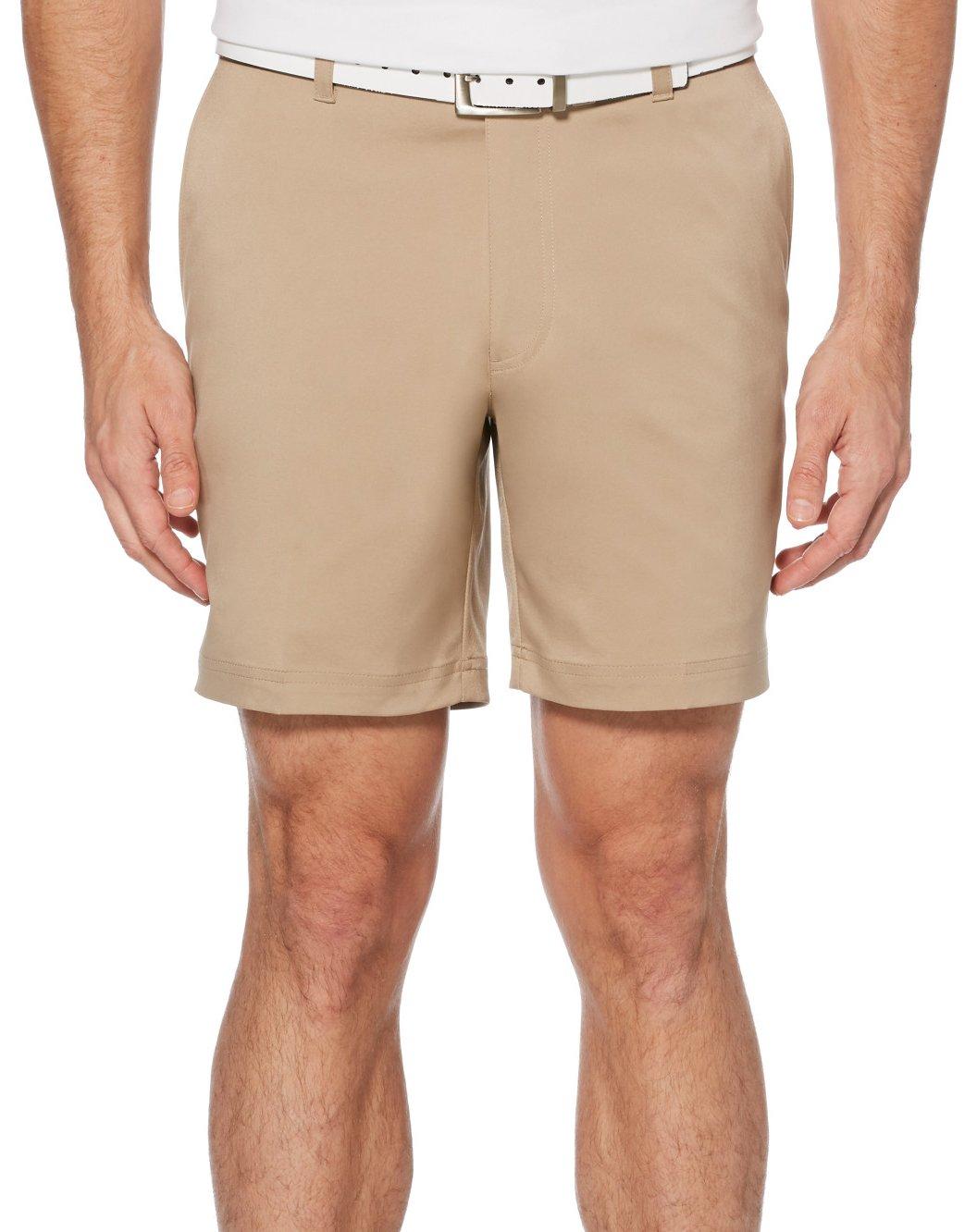 PGA TOUR Mens 7 in. Flat Front Active Waistband Golf Short