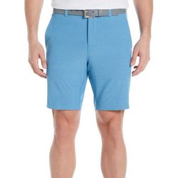 PGA TOUR Mens Solid Horizontal Texured 9 in. Golf Shorts