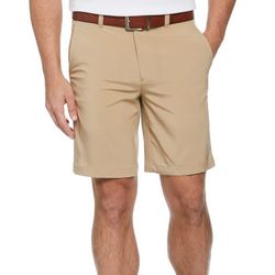 PGA TOUR Mens 9 In. Flat Front Oxford Shorts